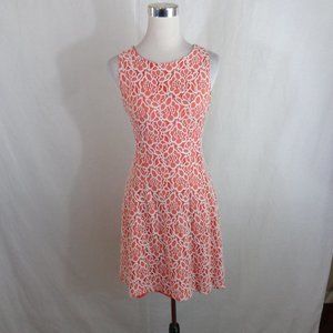 EMBROIDERED SLEEVELESS FIT & FLARE DRESS 8